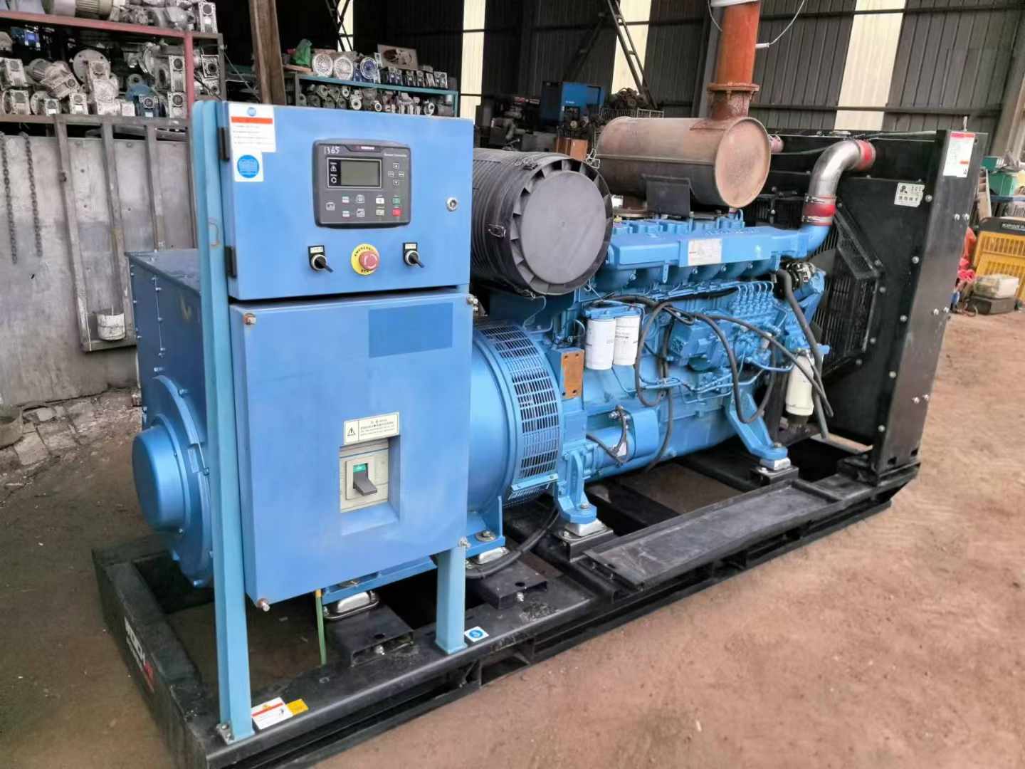 张店500kW 柴油发电机组可带动设备功率的计算公式是什么？